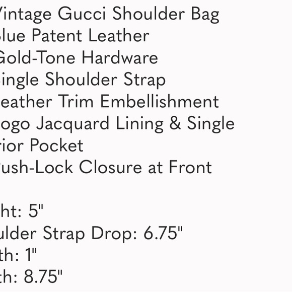 Vintage Gucci Jackie Patent Leather Bag with COA - Picture 8 of 15